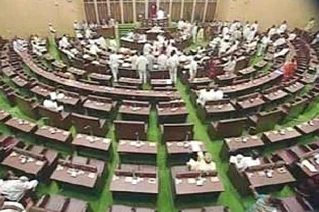  AP Assembly proceedings disrupted, AP Assembly budget session, budget session AP Assembly 